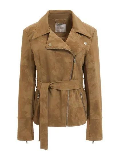 Guess takki New Agnes Belted Biker