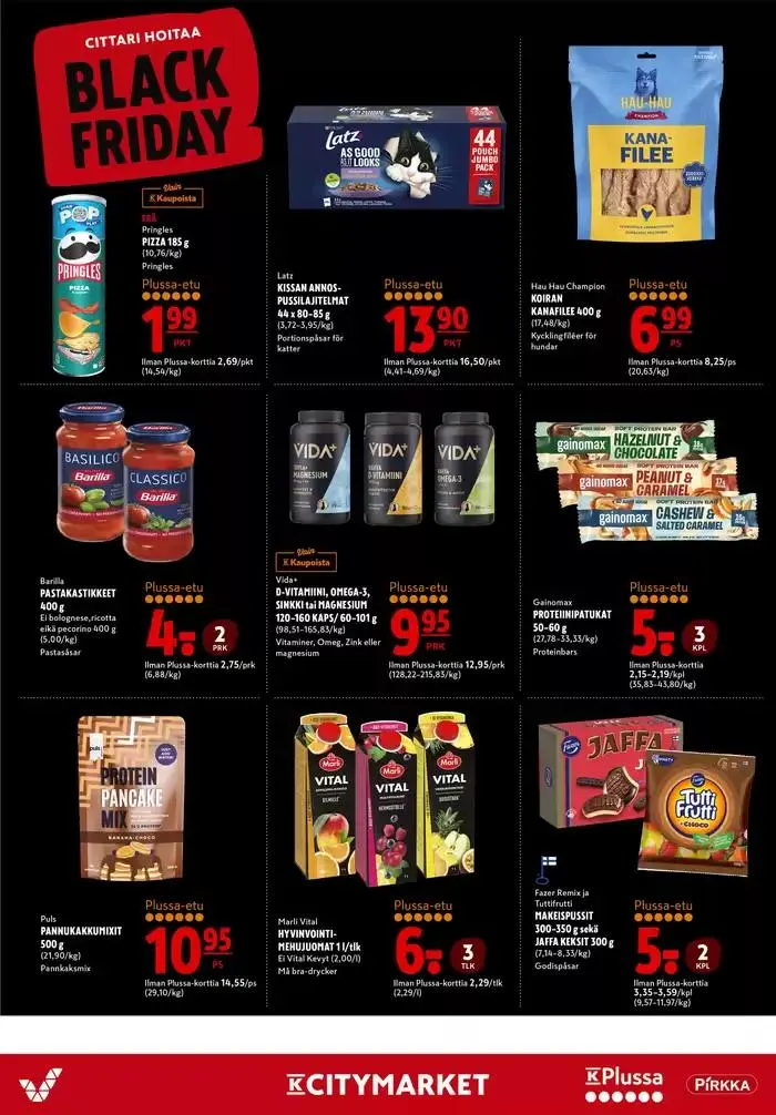 K-citymarket tarjoukset voimassa alkaen 28. marraskuuta - 12. joulukuuta 2024 - Tarjouslehti sivu 6