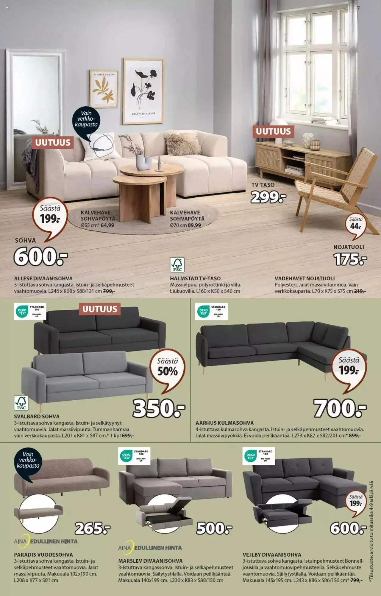 JYSK - Viikon tarjoukset voimassa alkaen 28. elokuuta - 31. joulukuuta 2023 - Tarjouslehti sivu 8