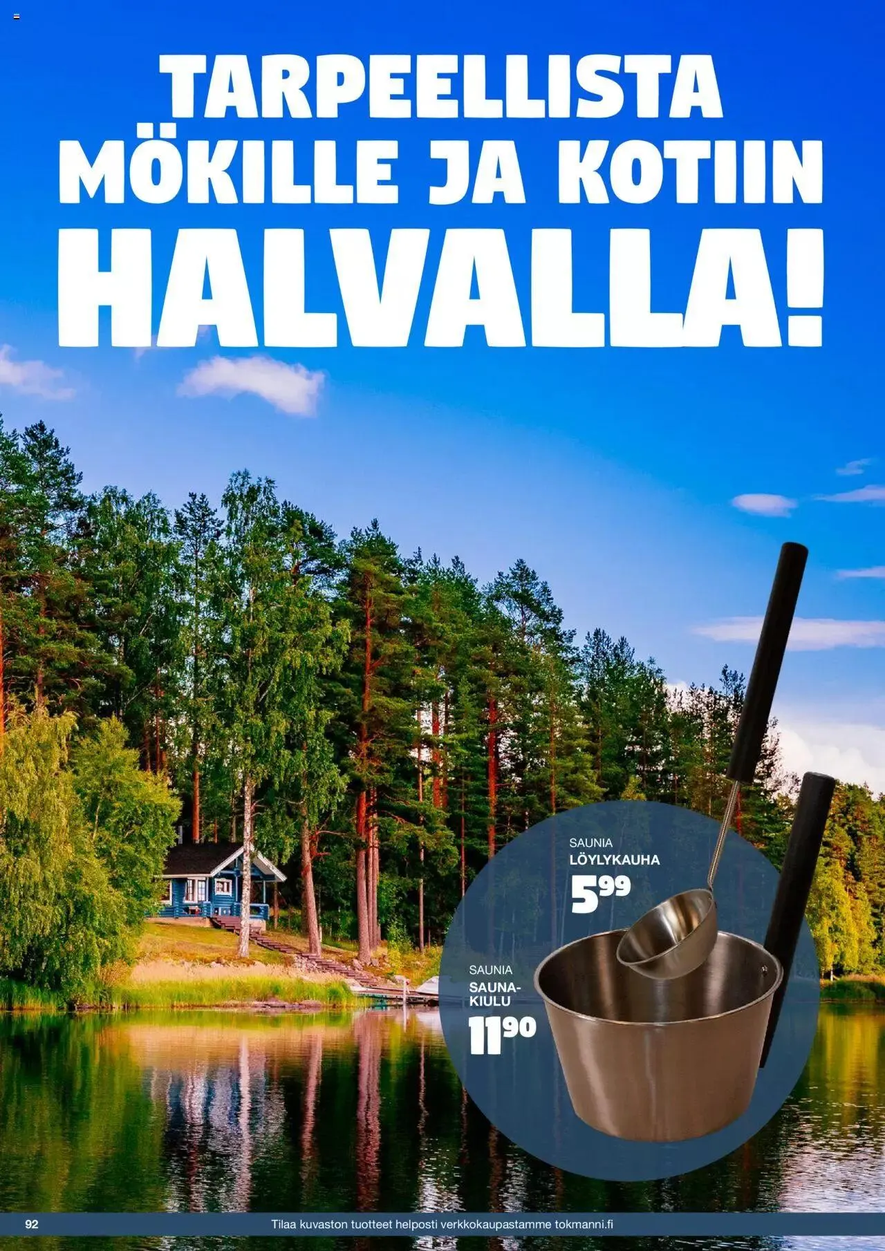 Tokmanni - Kesä 2023 voimassa alkaen 17. huhtikuuta - 31. joulukuuta 2023 - Tarjouslehti sivu 92