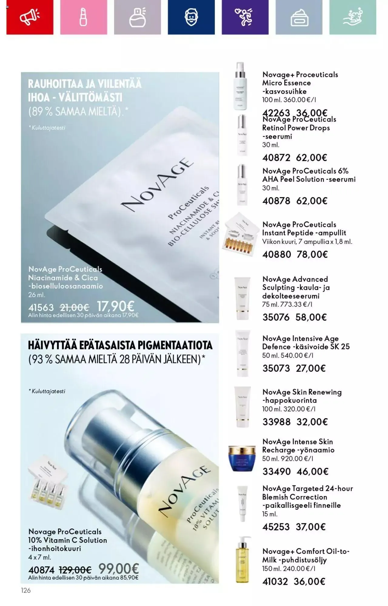 Oriflame - Esite 14 voimassa alkaen 13. syyskuuta - 3. lokakuuta 2023 - Tarjouslehti sivu 126