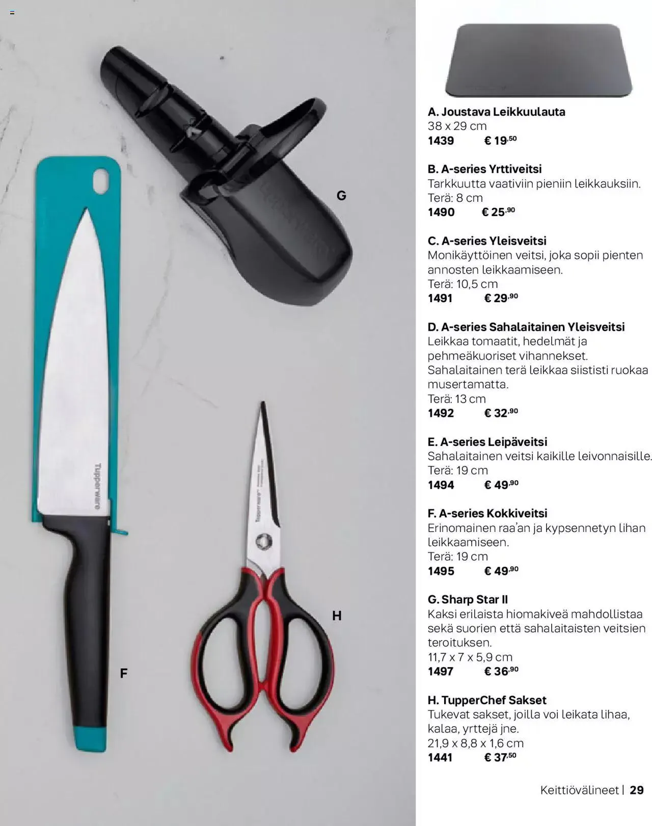 Tupperware tarjoukset Syksy / Talvi 2023-24 voimassa alkaen 29. syyskuuta - 31. joulukuuta 2023 - Tarjouslehti sivu 29