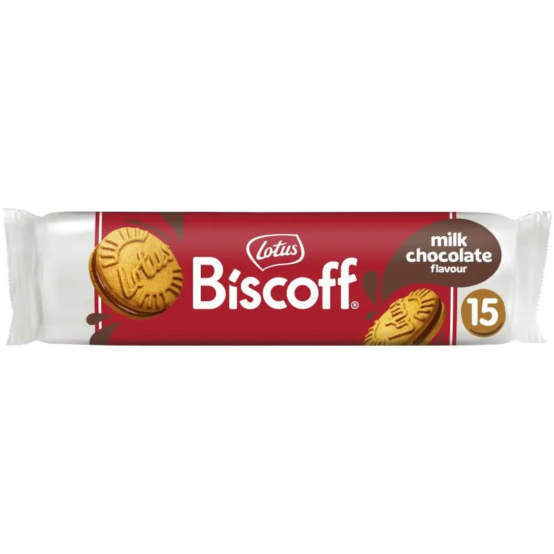 Täytekeksi Lotus 150 g Biscoff Milk Chocolate