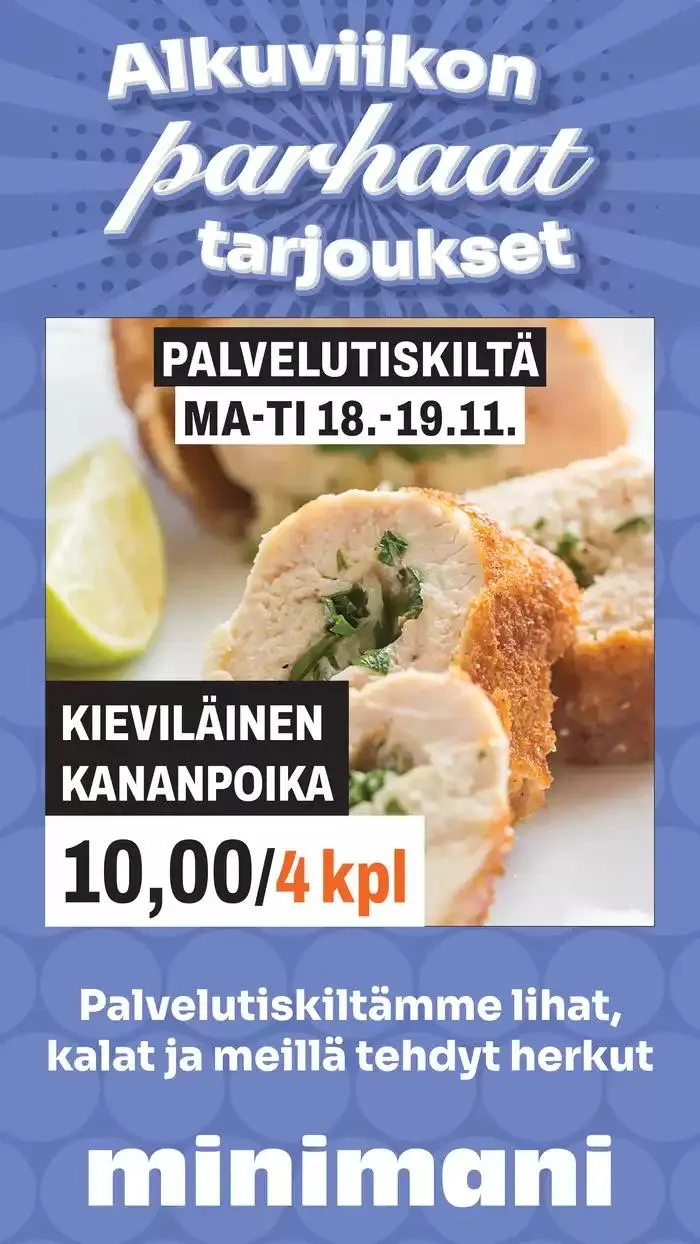 Erikoistarjoukset sinulle voimassa alkaen 18. marraskuuta - 2. joulukuuta 2024 - Tarjouslehti sivu 4