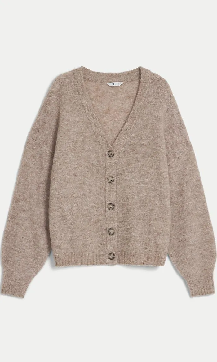 Neuletakki villasekoitetta