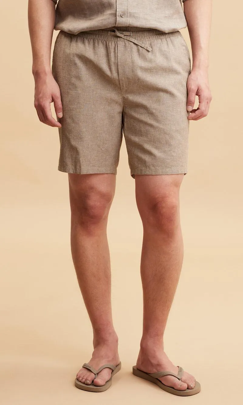 Shorts i linblanding