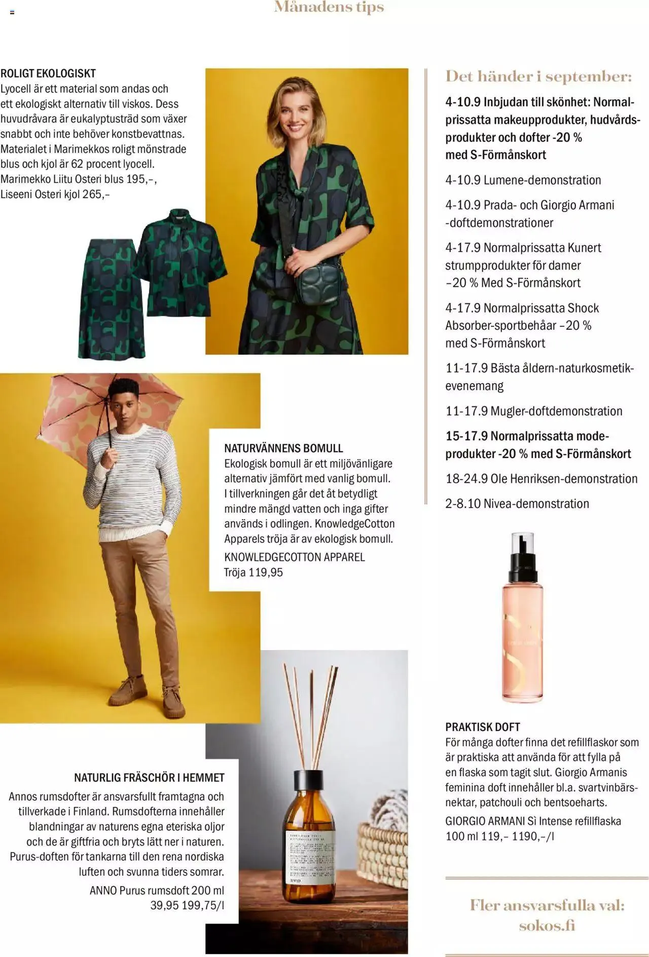 Sokos - Sokos kuvasto ruotsi syyskuu 2023 voimassa alkaen 4. syyskuuta - 8. lokakuuta 2023 - Tarjouslehti sivu 5