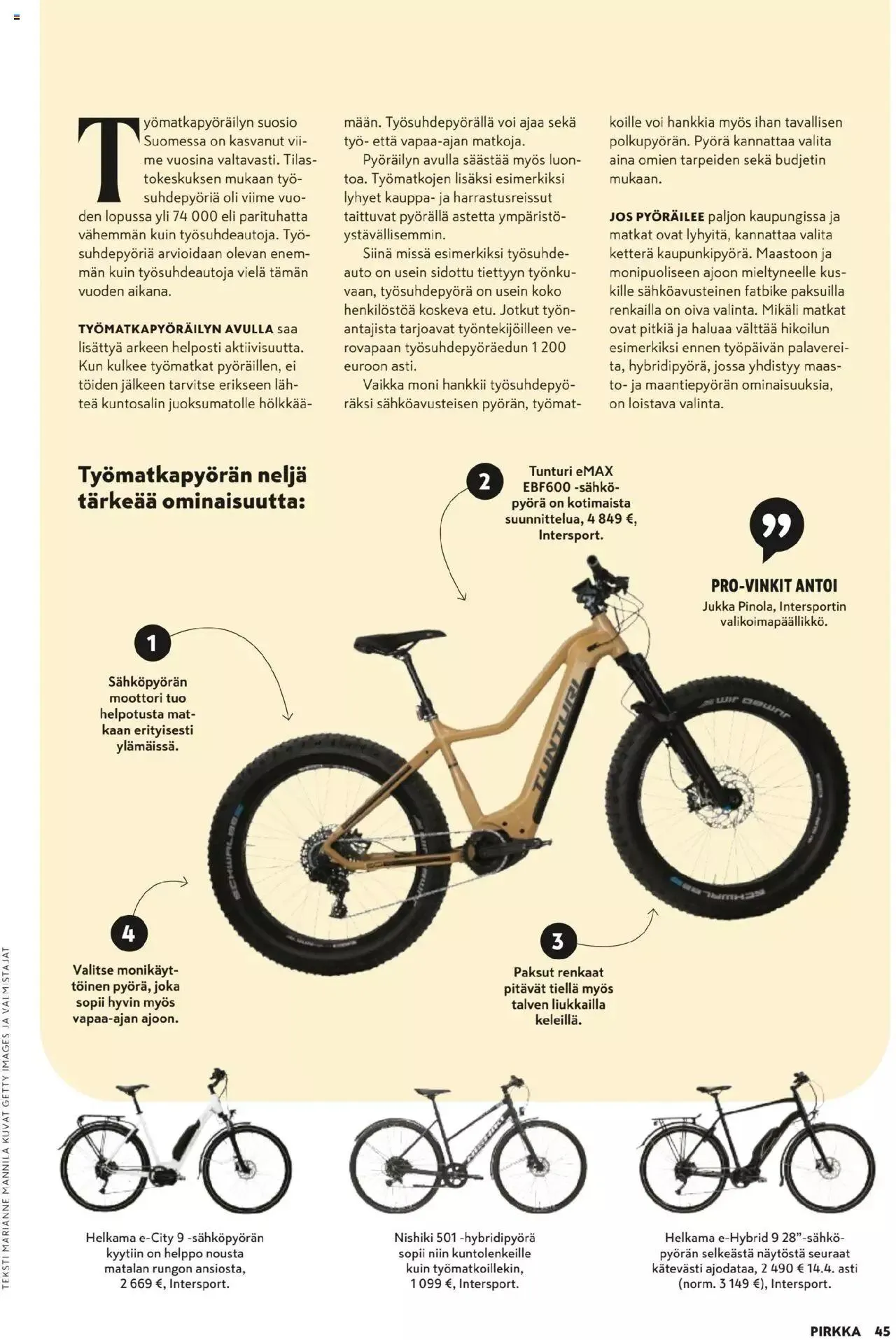 K-Market - Pirkka voimassa alkaen 27. maaliskuuta - 23. huhtikuuta 2024 - Tarjouslehti sivu 45