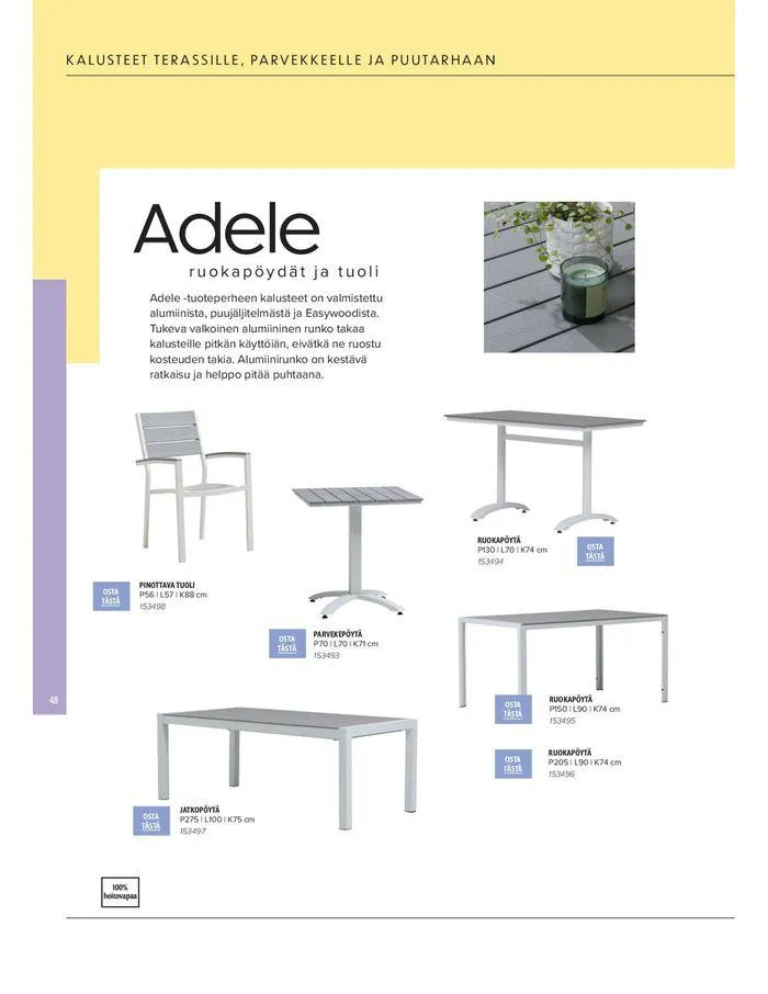 Kesa 2024 voimassa alkaen 20. maaliskuuta - 31. elokuuta 2024 - Tarjouslehti sivu 48