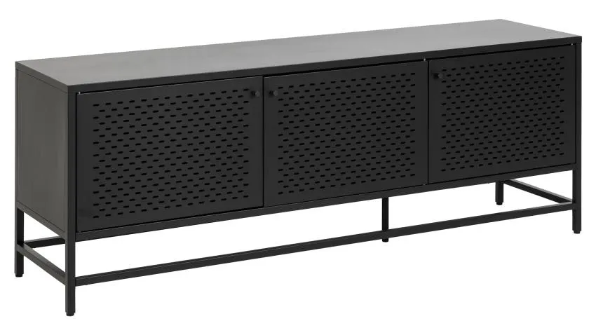 NEWCASTLE tv-taso leveä musta, musta