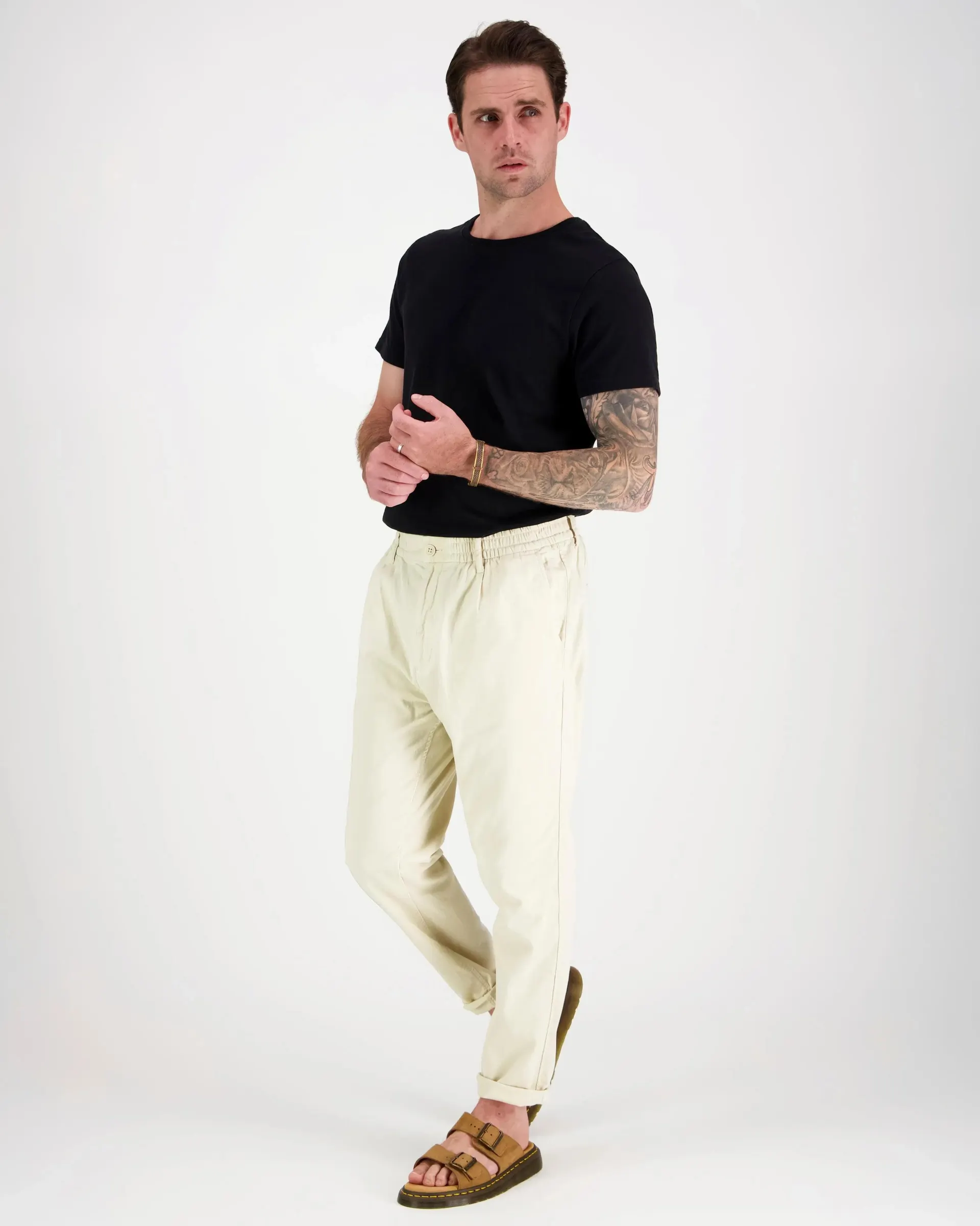 Tommy Jeans Tjm isaac light cotton pants housut