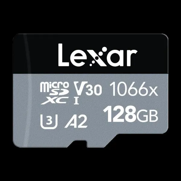 Lexar Pro 1066X MicroSDXC muistikortti UHS-I (U3) R160/W20 128 Gt