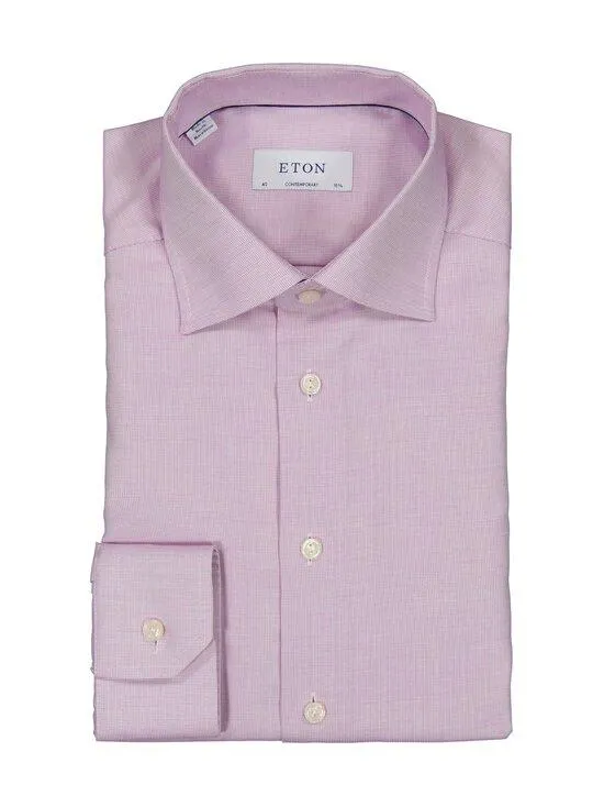 Contemporary Fit Semi Solid -kauluspaita