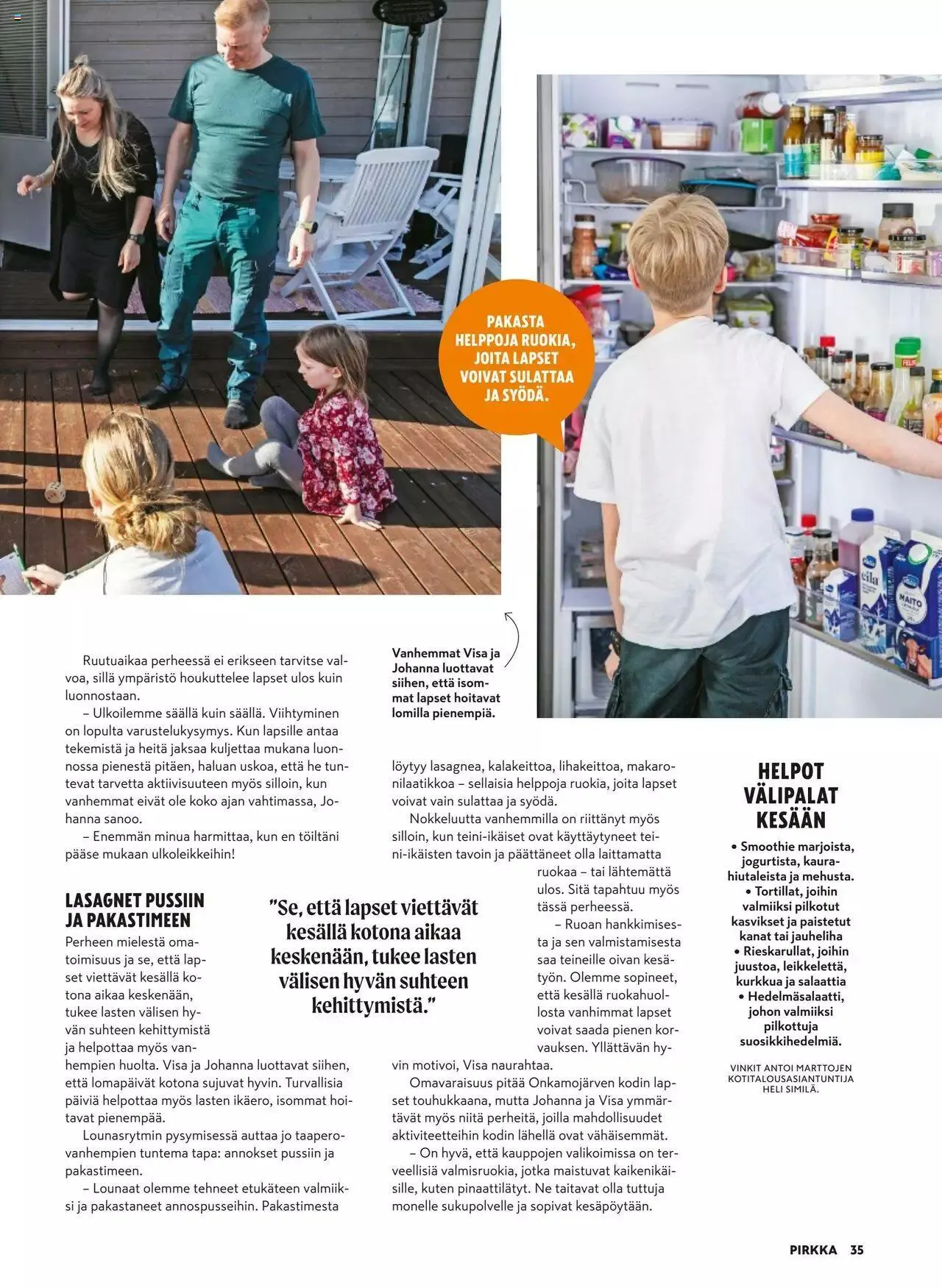 K-Market tarjoukset Pirkka 6–8/2023 voimassa alkaen 7. kesäkuuta - 29. elokuuta 2023 - Tarjouslehti sivu 35