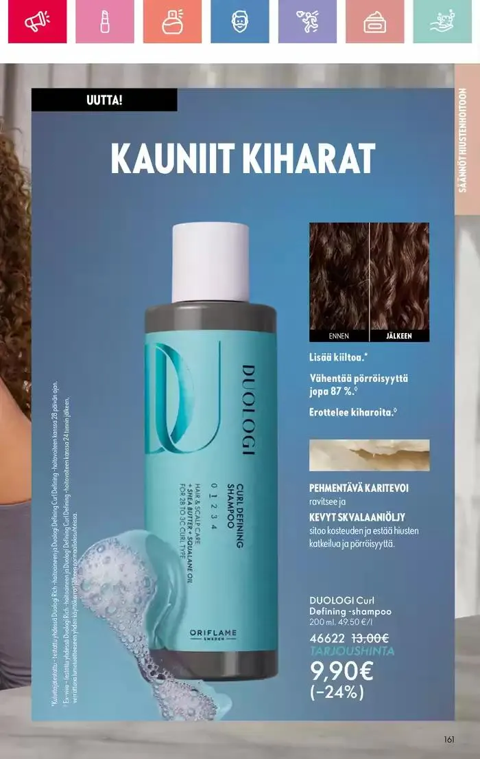 Oriflame tarjoukset voimassa alkaen 9. maaliskuuta - 29. maaliskuuta 2025 - Tarjouslehti sivu 159