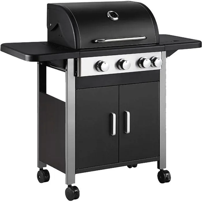 BONANZA KAASUGRILLI 3+1 MUSTA