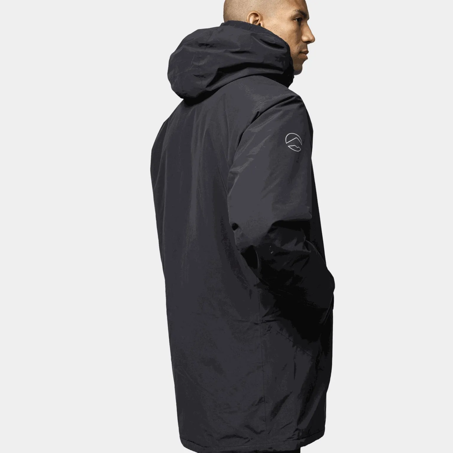 Helsinki Insulated Parka, miesten talviparka - Musta