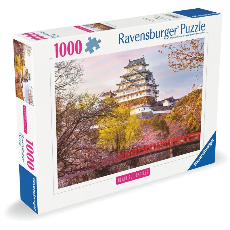 Palapeli Ravensburger 1000 palaa Himeji Castle Japan