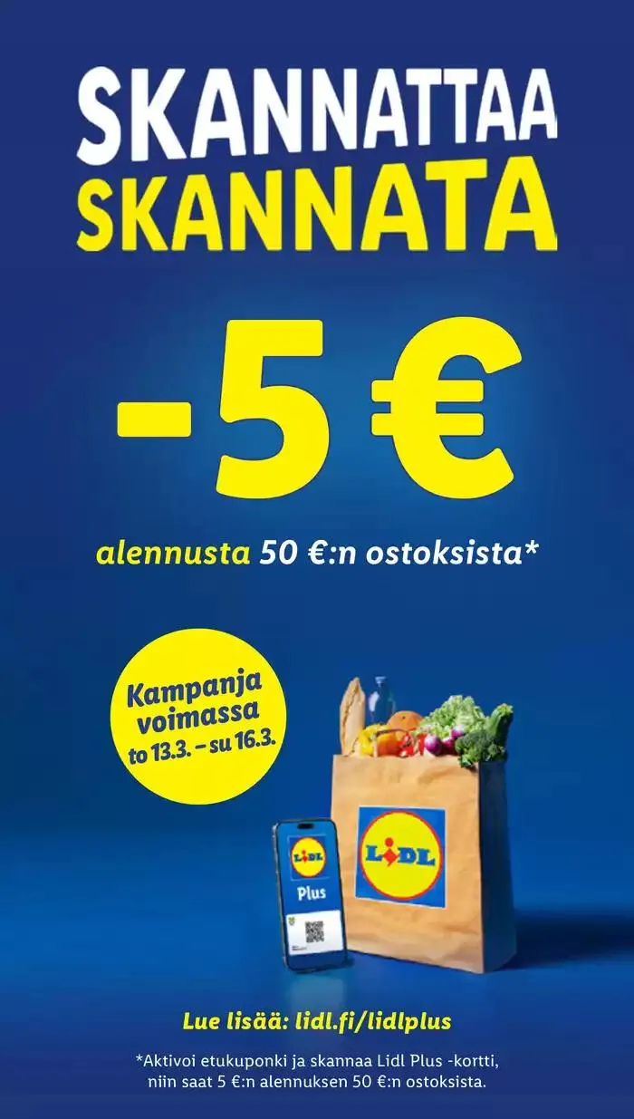 Lidl tarjoukset voimassa alkaen 10. maaliskuuta - 19. maaliskuuta 2025 - Tarjouslehti sivu 2