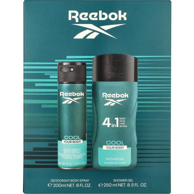 Lahjapakkaus Reebook 450 ml Cool Your Body Men