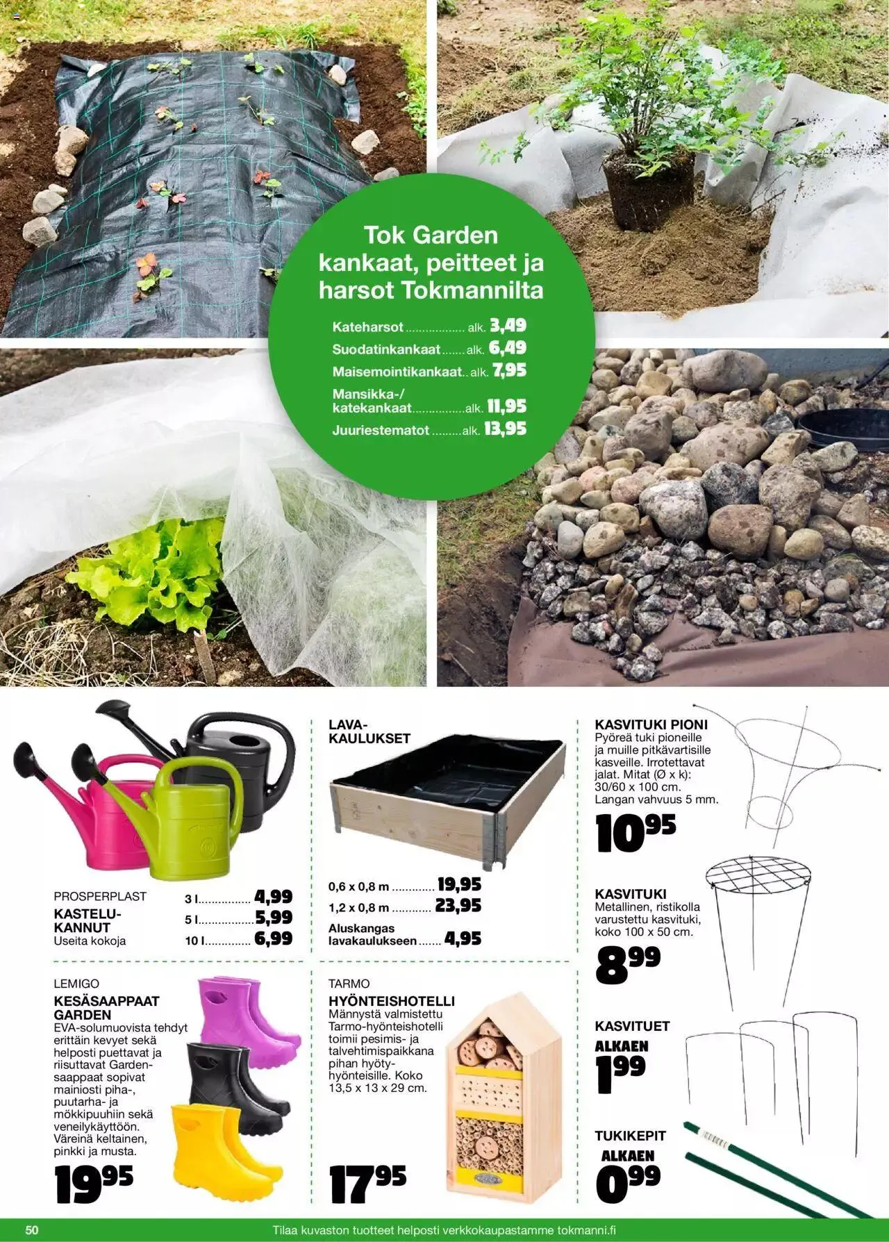 Tokmanni - Kesä 2023 voimassa alkaen 17. huhtikuuta - 31. joulukuuta 2023 - Tarjouslehti sivu 50