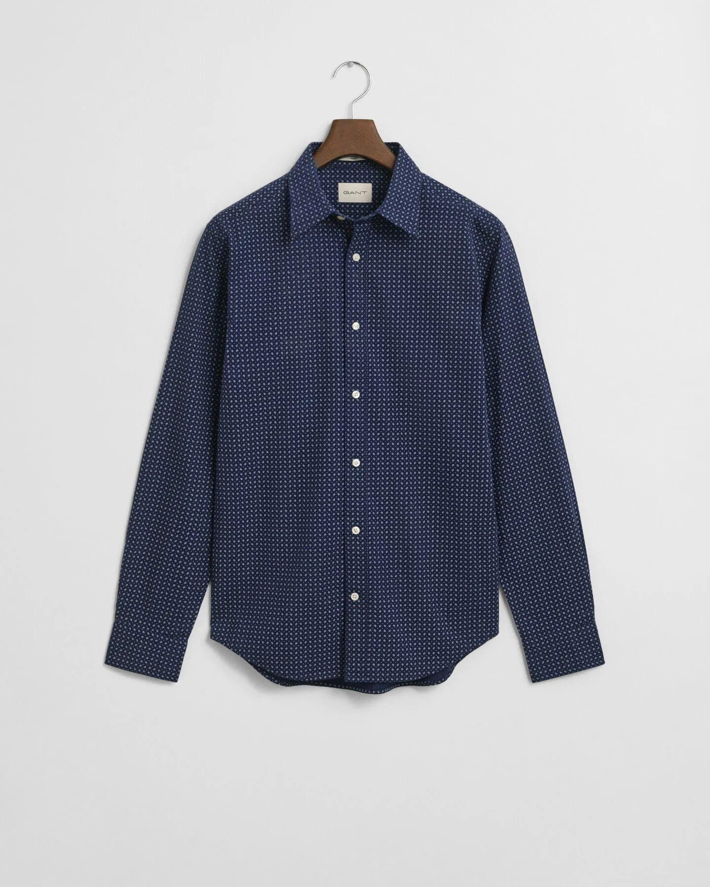 Regular Fit Micro Print Shirt