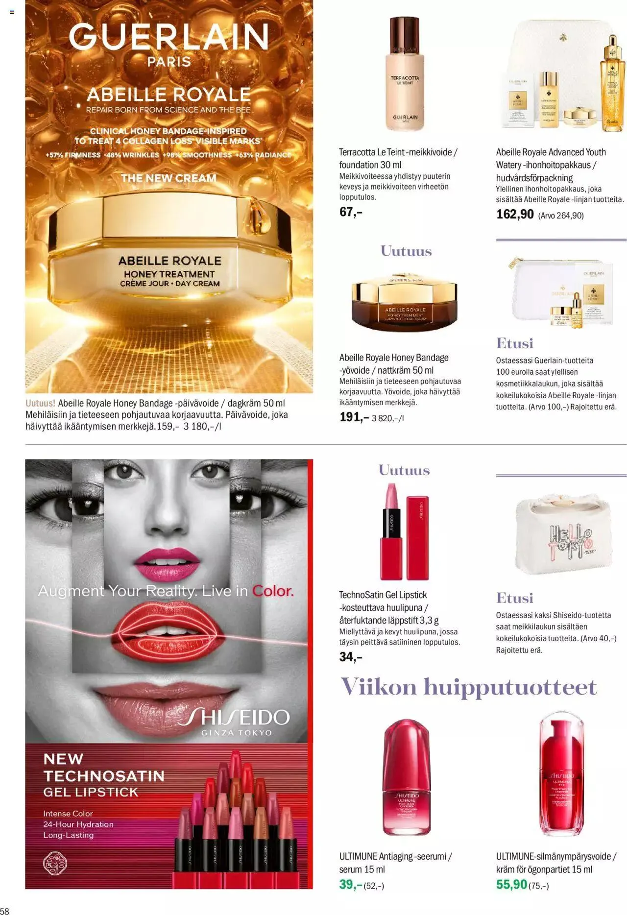 Sokos tarjoukset voimassa alkaen 4. syyskuuta - 8. lokakuuta 2023 - Tarjouslehti sivu 58