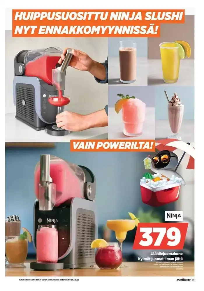 Power tarjoukset voimassa alkaen 30. joulukuuta - 16. maaliskuuta 2025 - Tarjouslehti sivu 17