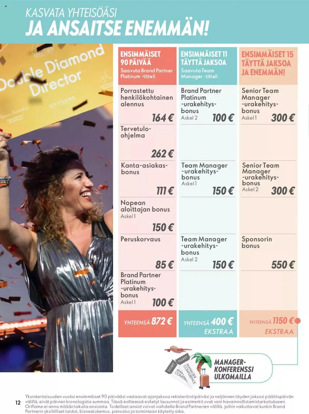 Oriflame Täydellinen Startti voimassa alkaen 28. elokuuta - 31. joulukuuta 2023 - Tarjouslehti sivu 12