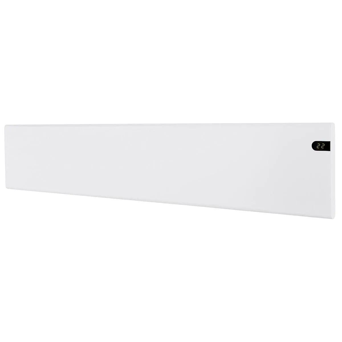 Adax Neo Basic Sähköpatteri, matala, valkoinen