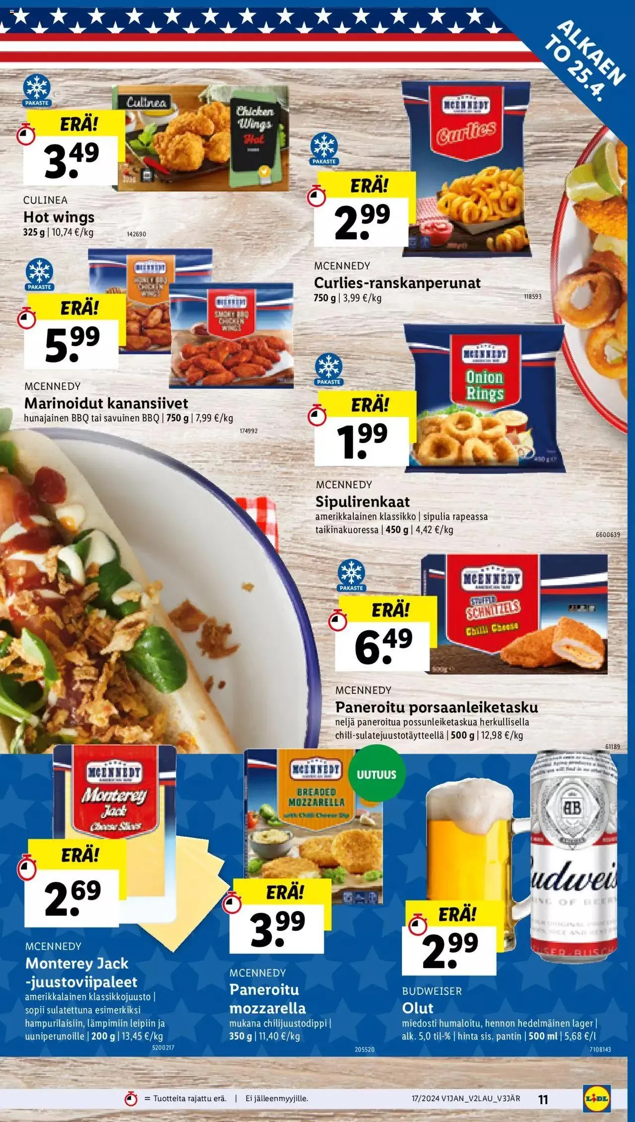 Lidl tarjoukset voimassa alkaen 25. huhtikuuta - 1. toukokuuta 2024 - Tarjouslehti sivu 13