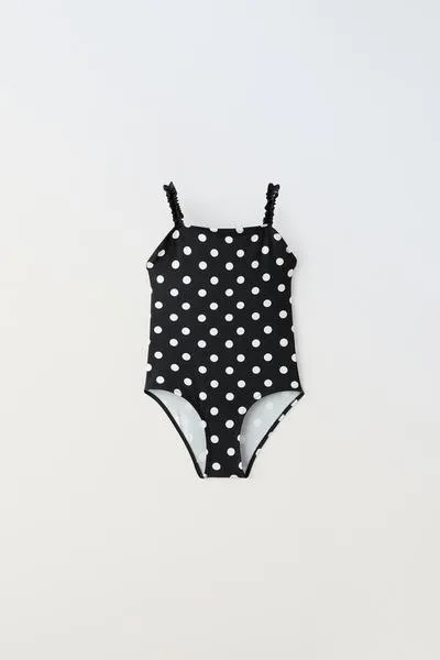 6-14 YEARS/ POLKA DOT SWIMSUIT