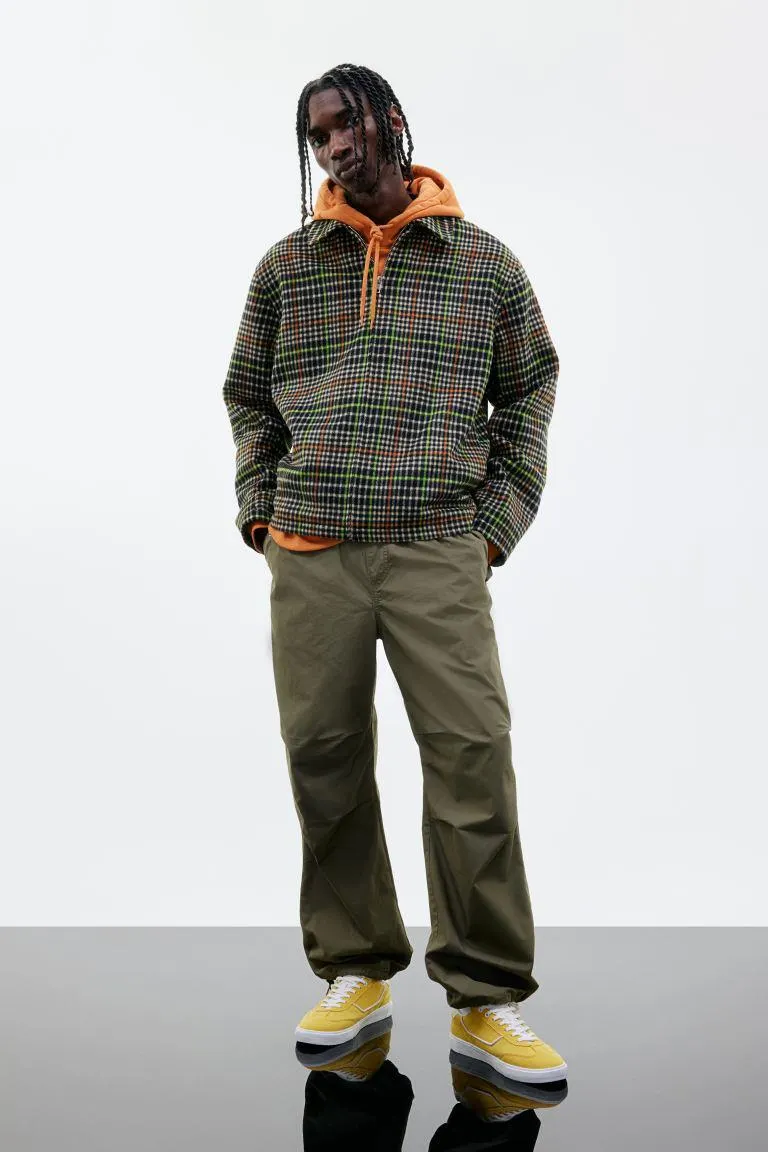 Laskuvarjohousut Loose Fit