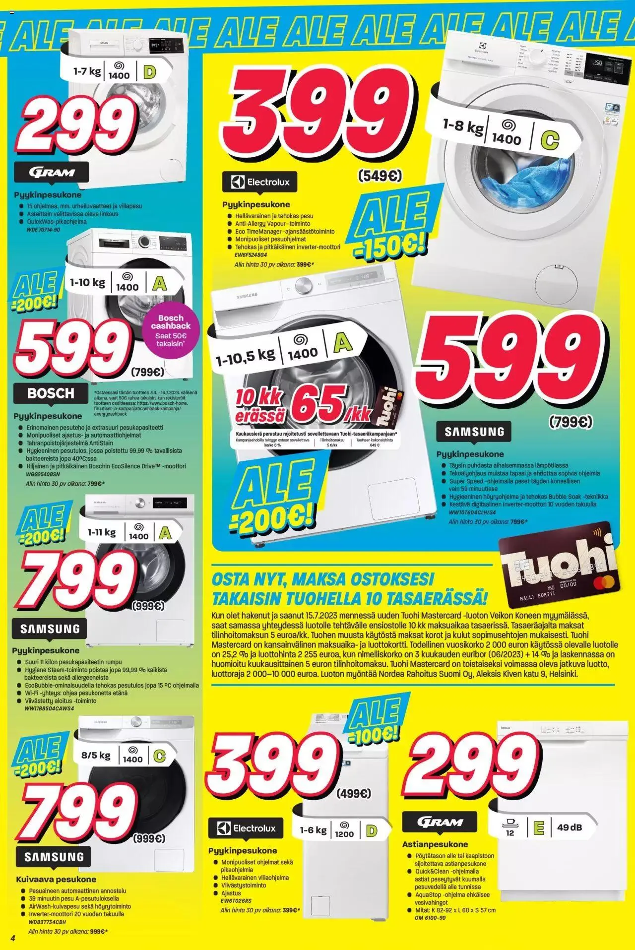 Veikon Kone tarjoukset voimassa alkaen 10. heinäkuuta - 31. joulukuuta 2023 - Tarjouslehti sivu 4