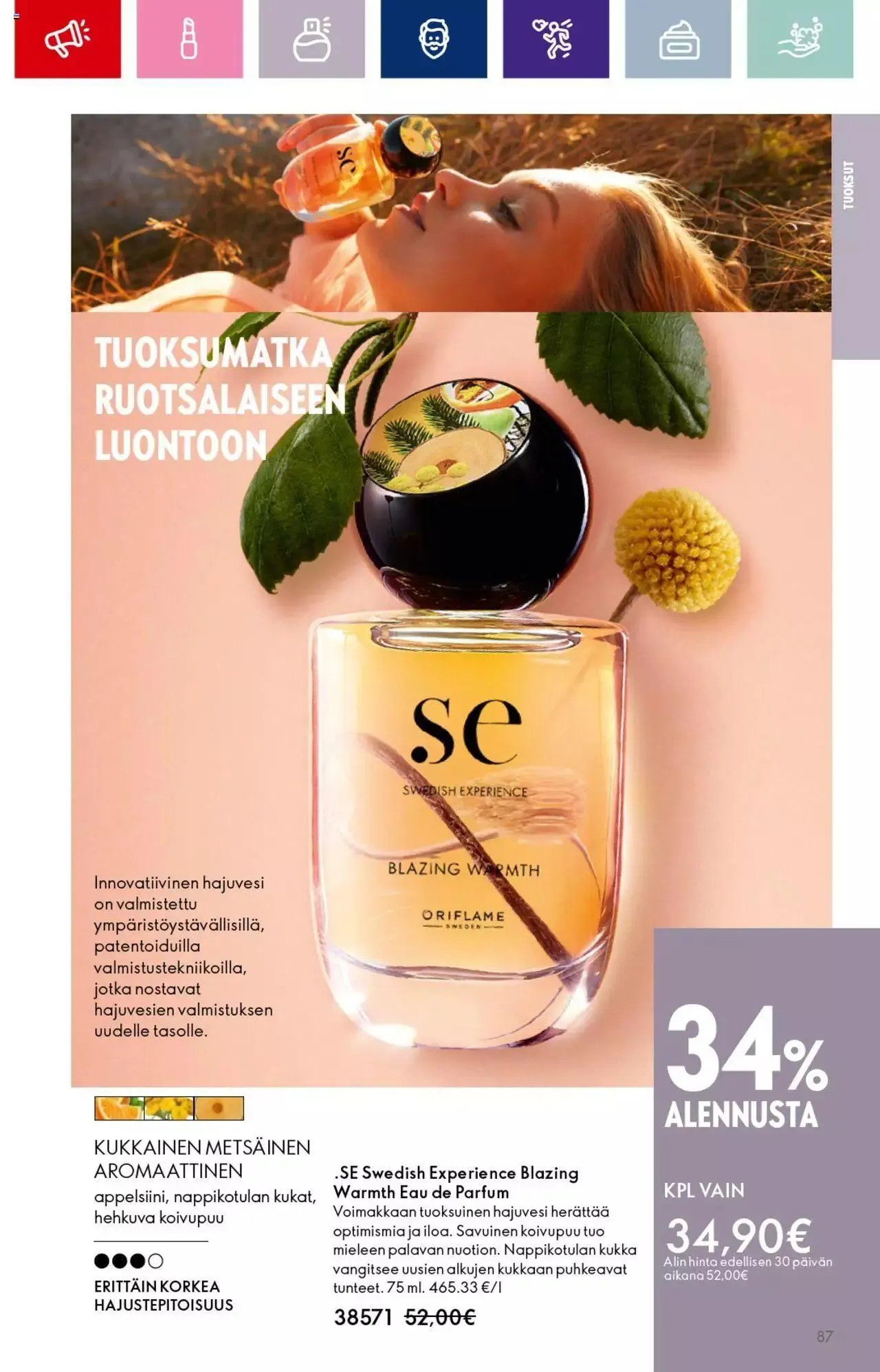 Oriflame - Esite 14 voimassa alkaen 13. syyskuuta - 3. lokakuuta 2023 - Tarjouslehti sivu 87