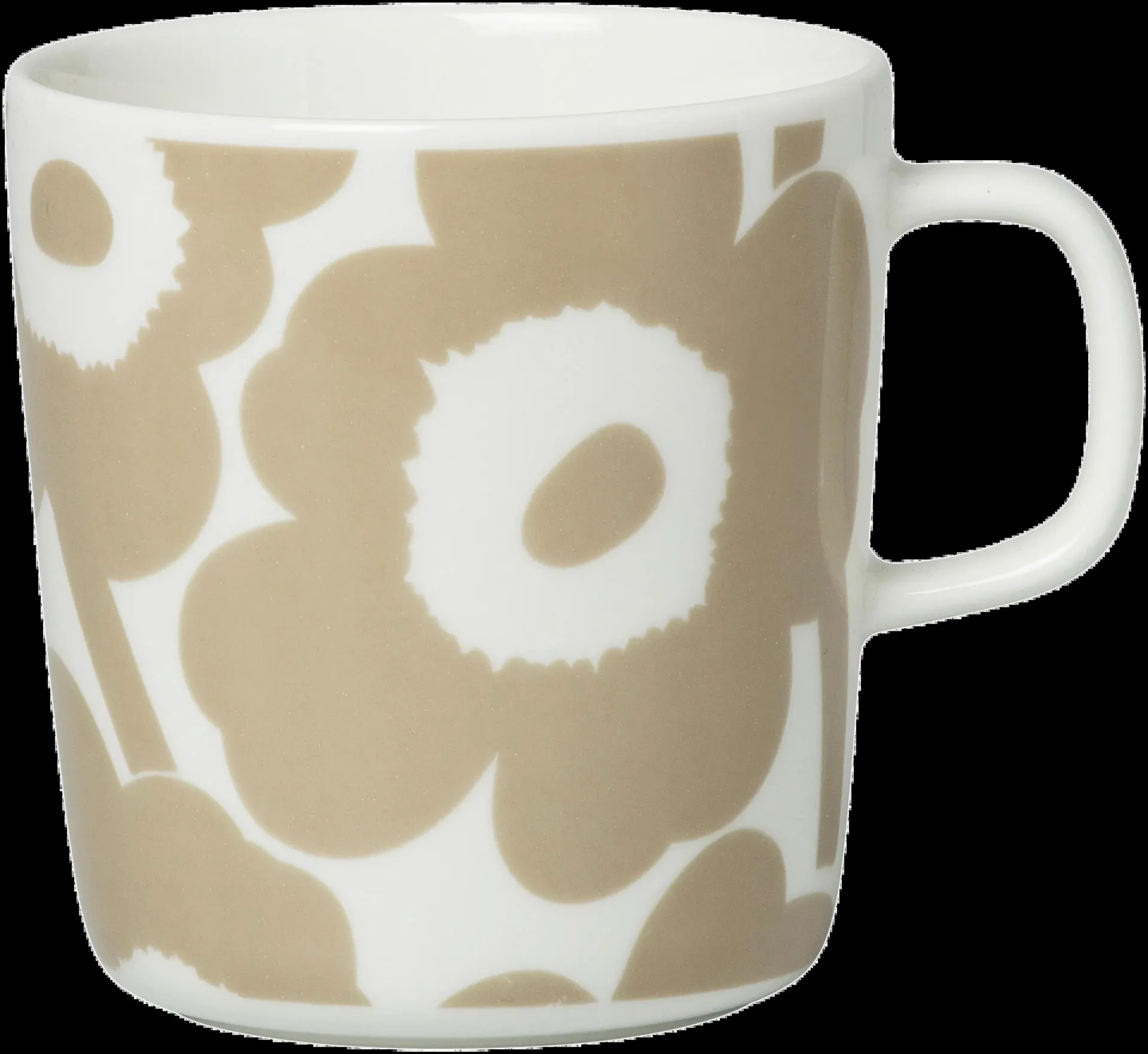 Marimekko Unikko muki 4 dl valkoinen/beige