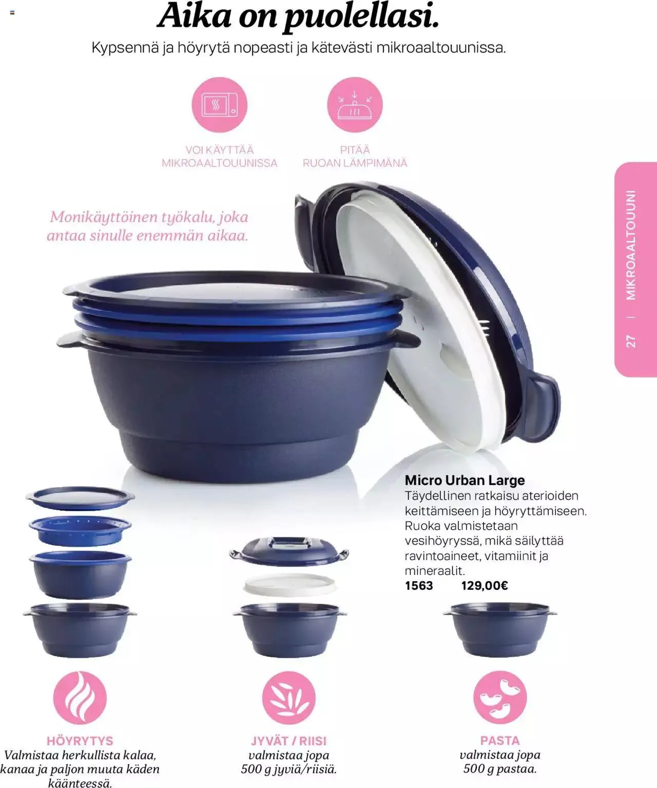 Tupperware - Kevät / Kesä 2023 voimassa alkaen 6. maaliskuuta - 31. joulukuuta 2023 - Tarjouslehti sivu 27