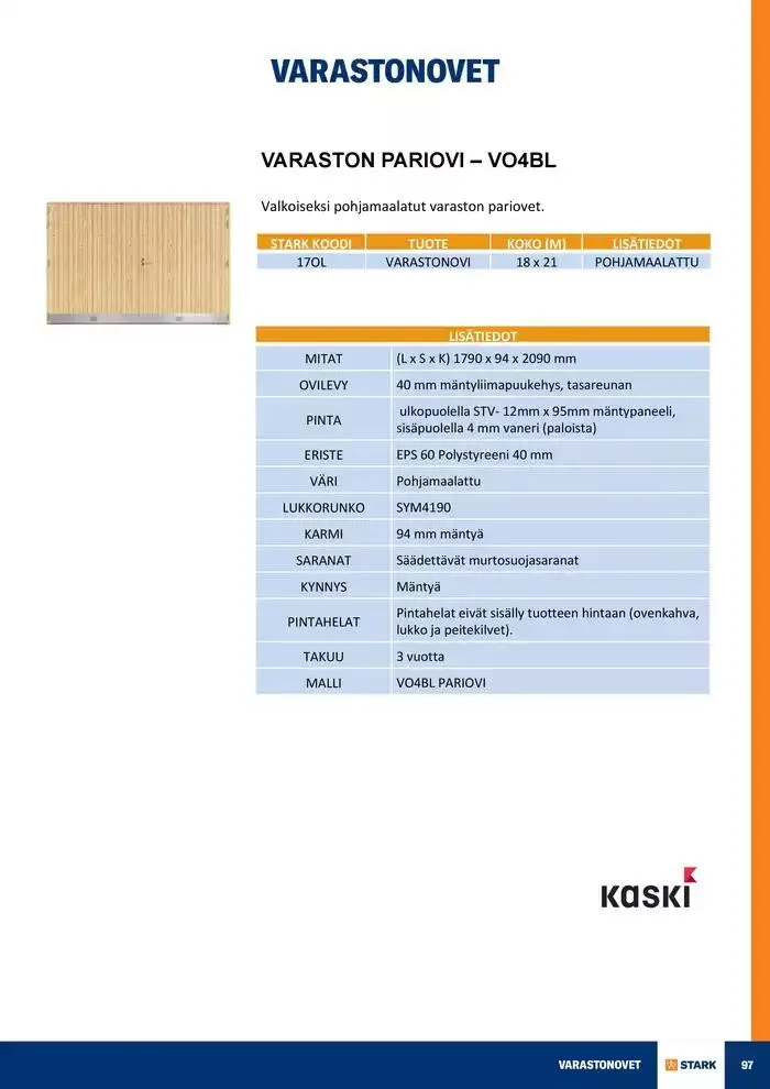 Ovivalikoima voimassa alkaen 19. marraskuuta - 31. joulukuuta 2024 - Tarjouslehti sivu 97