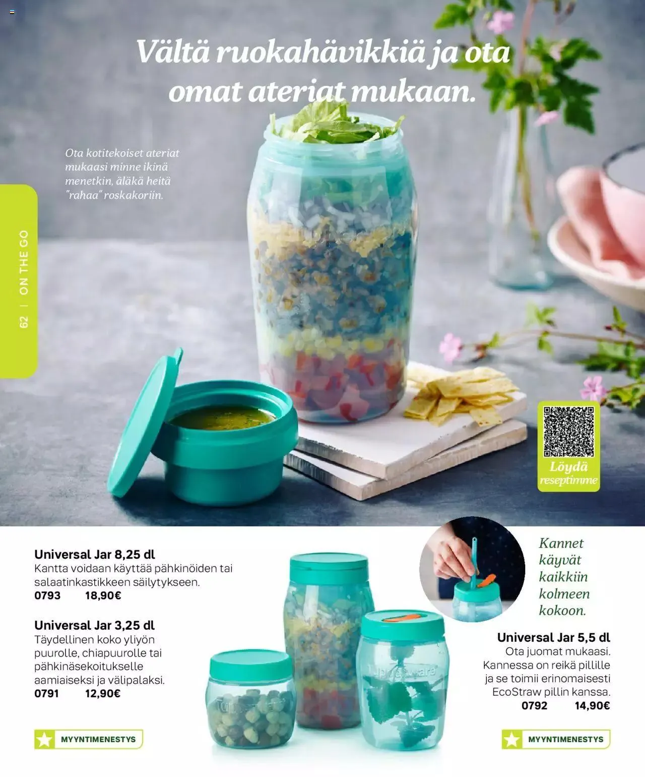 Tupperware - Kevät / Kesä 2023 voimassa alkaen 6. maaliskuuta - 31. joulukuuta 2023 - Tarjouslehti sivu 62