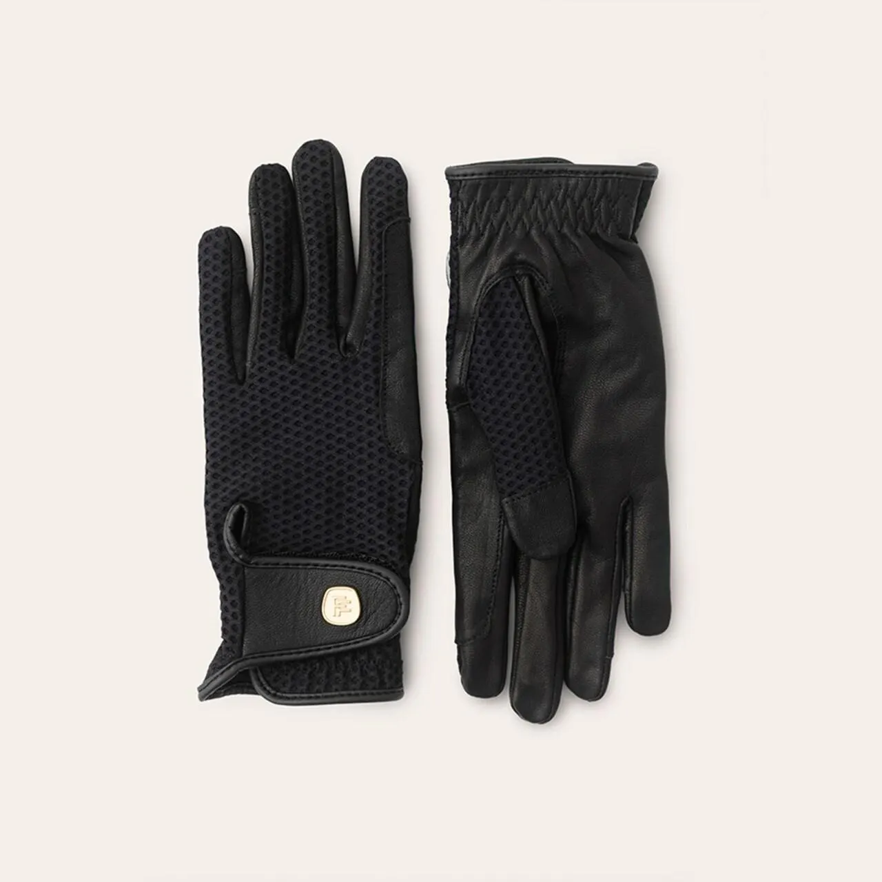 Ratsastuskäsineet Nahkaa Aria