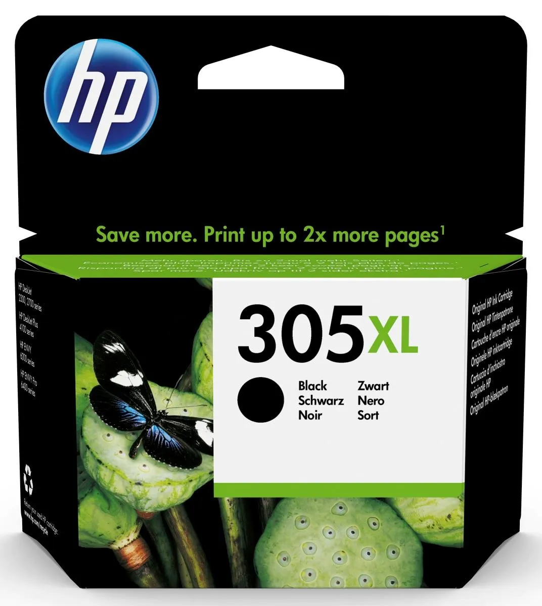 HP 305 Mustepatruuna