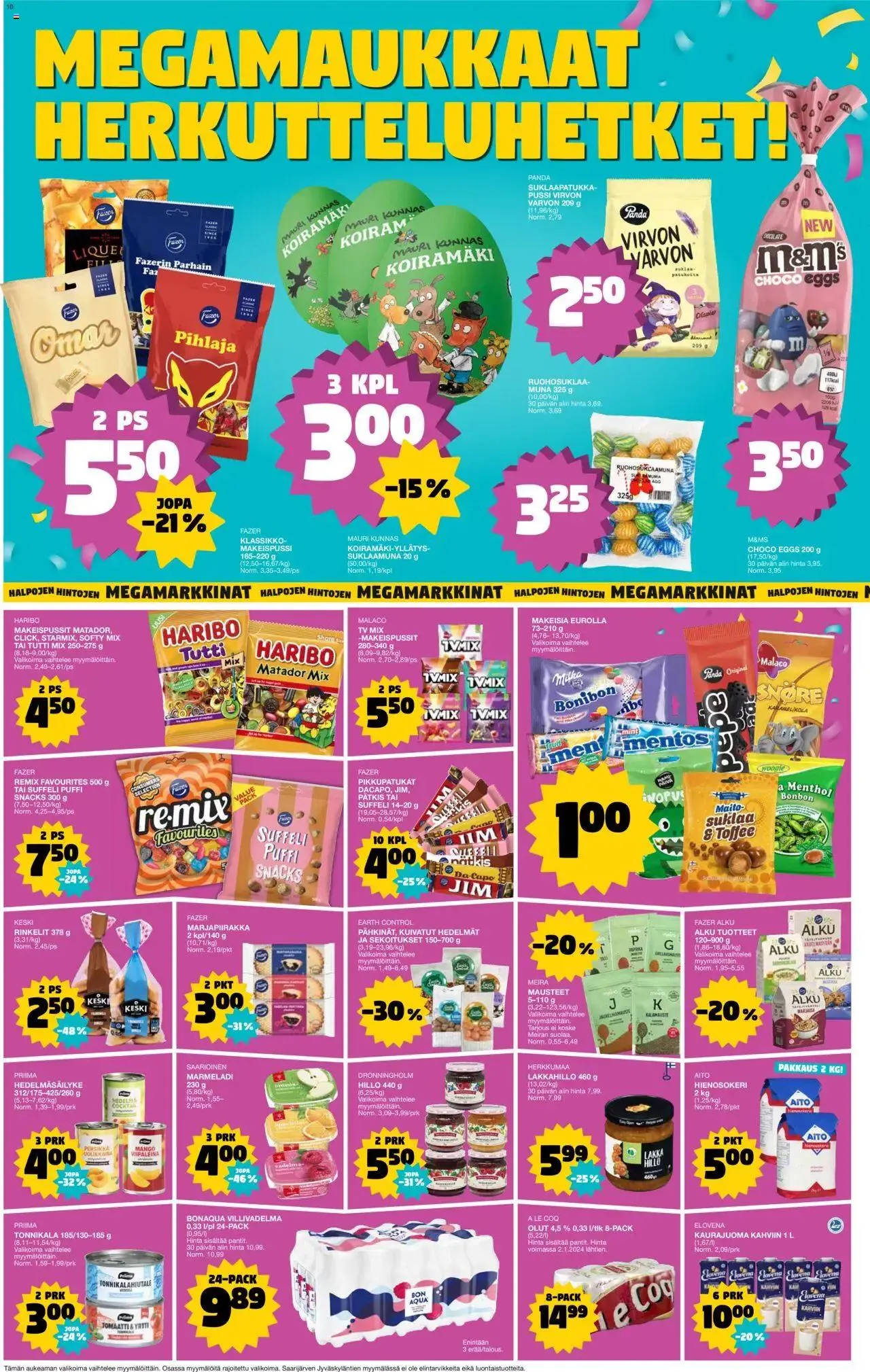 Tokmanni tarjoukset voimassa alkaen 18. maaliskuuta - 24. maaliskuuta 2024 - Tarjouslehti sivu 10