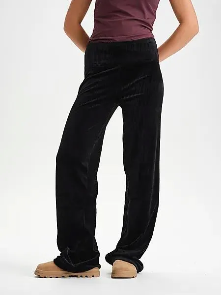 w holiday velvet pant