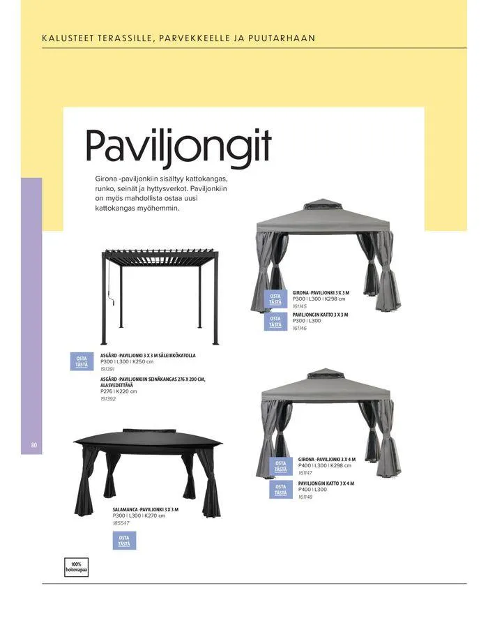 Kesa 2024 voimassa alkaen 20. maaliskuuta - 31. elokuuta 2024 - Tarjouslehti sivu 80