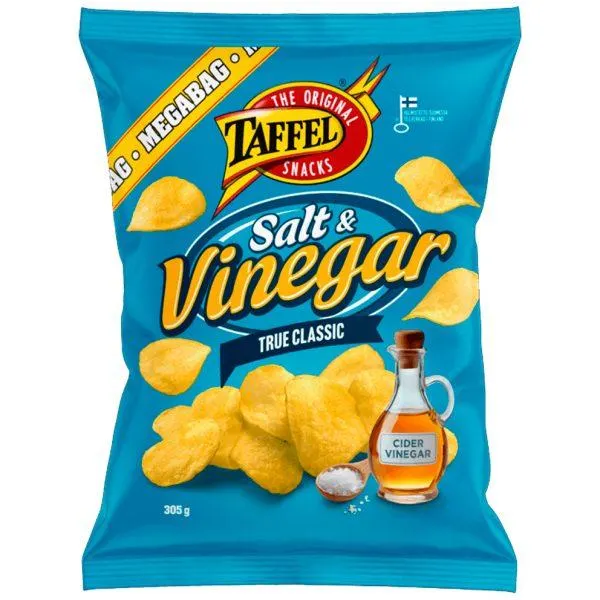 TAFFEL SALT&VINEGAR 305g