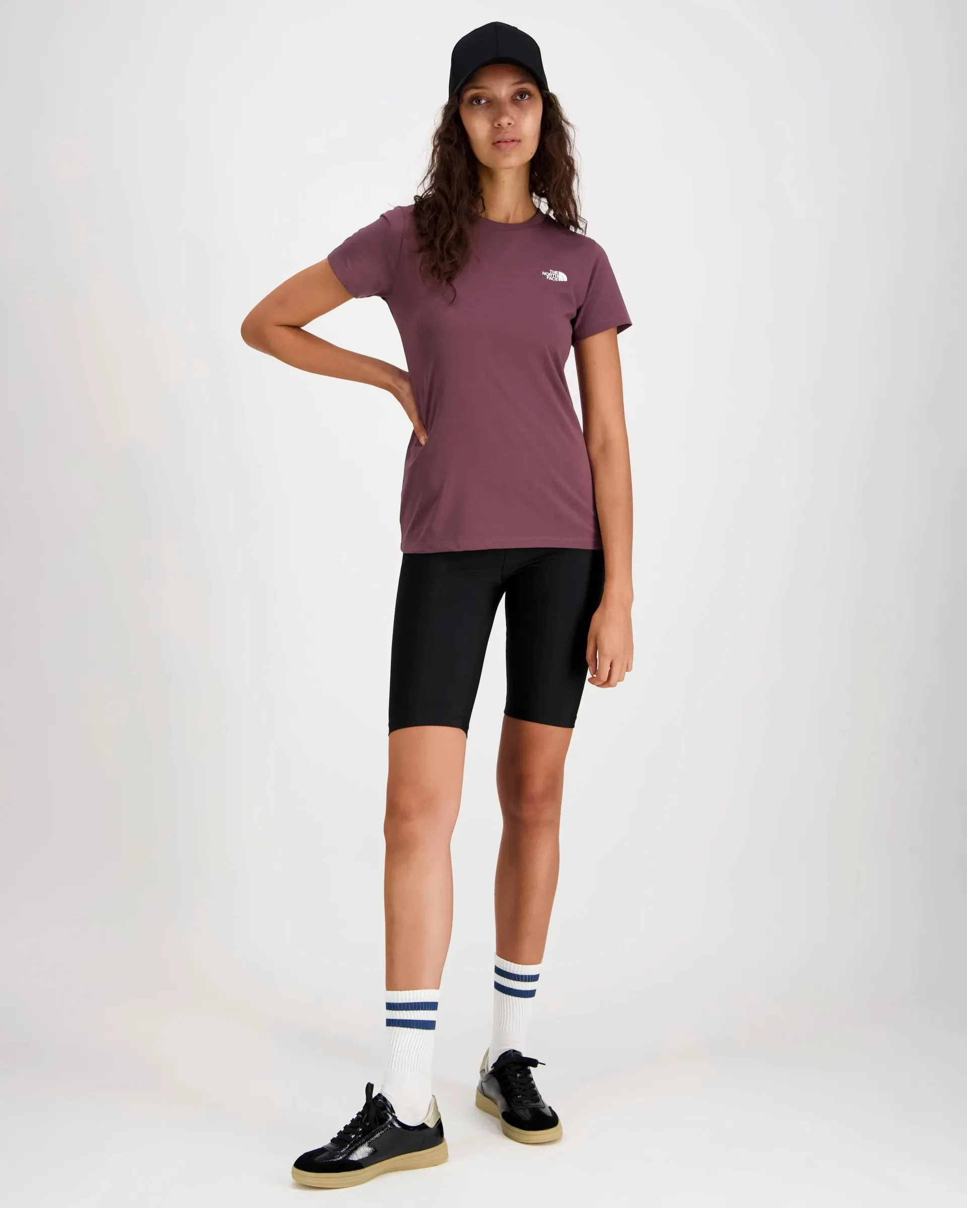 The North Face N s/s simple dome slim t-paita