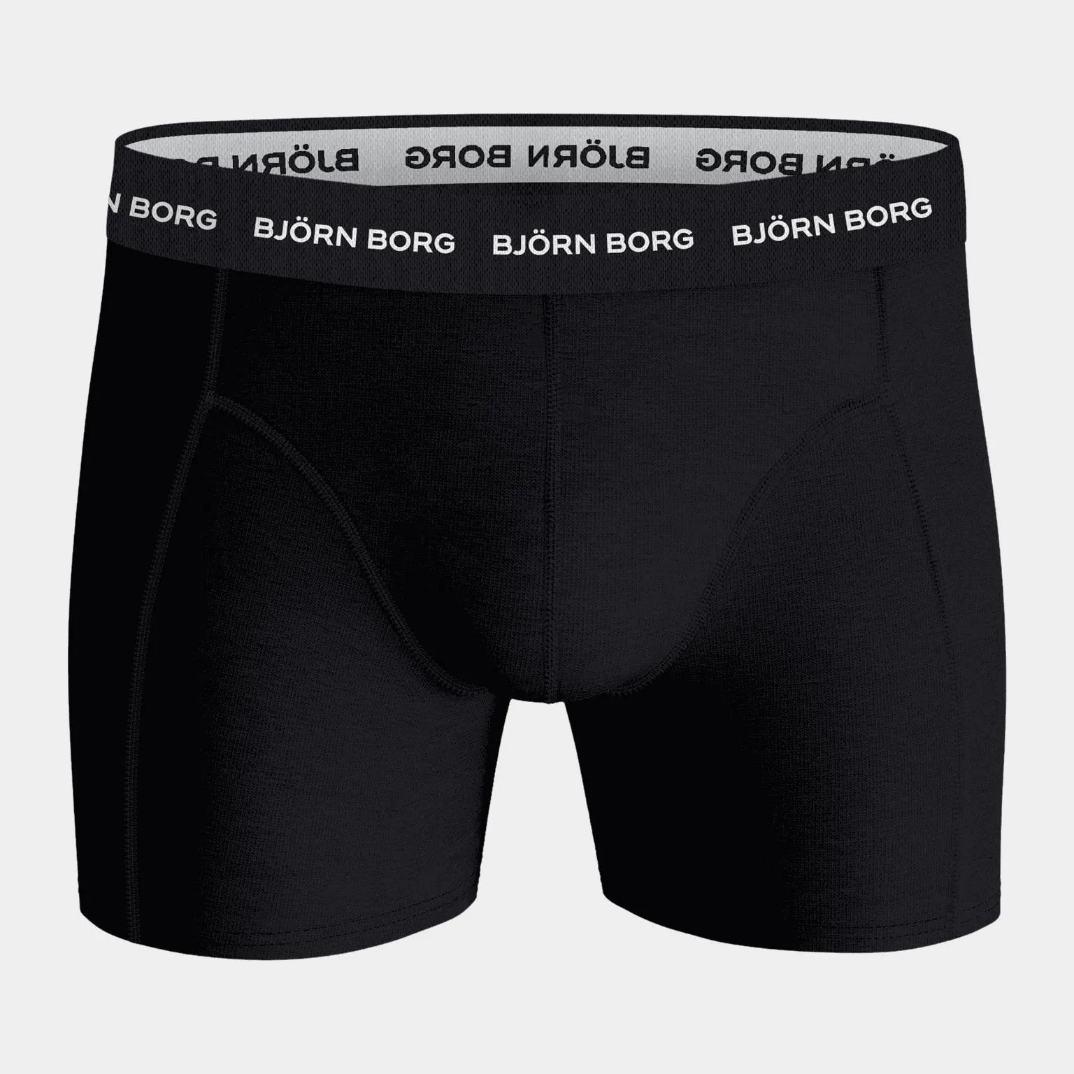 Cotton Stretch Boxer, miesten bokserit - Musta