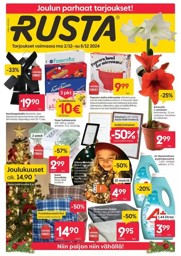Joulun parhaat tarjoukset! - 1