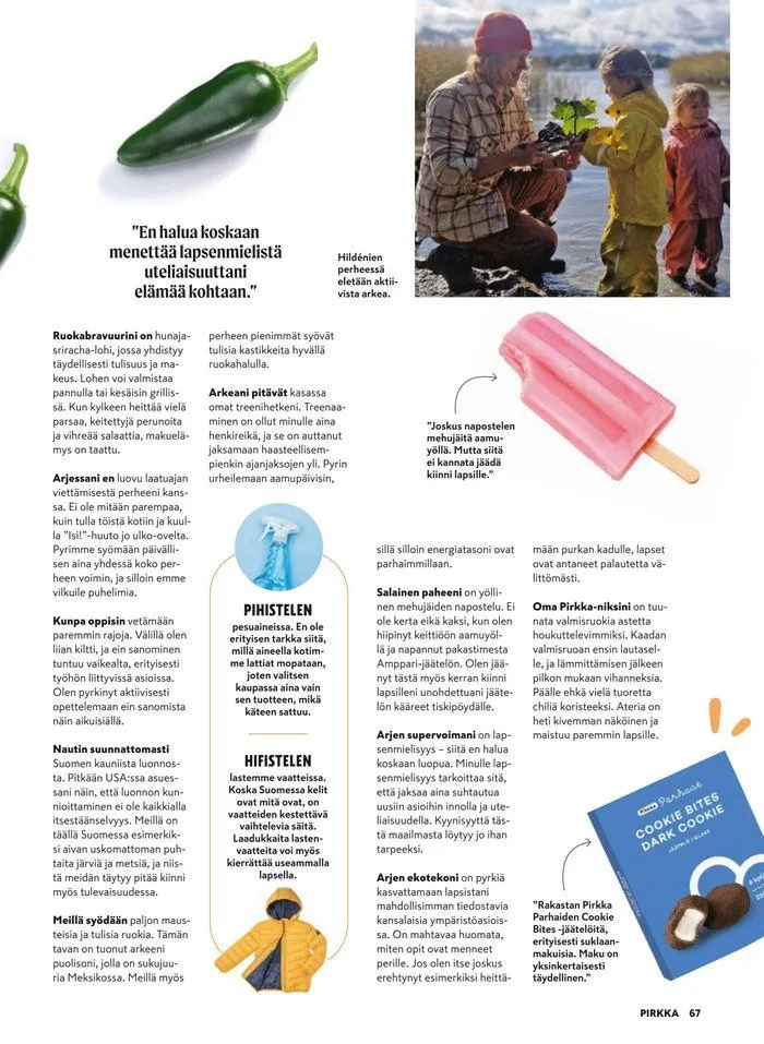 Pirkka 5/2024 voimassa alkaen 24. huhtikuuta - 31. toukokuuta 2024 - Tarjouslehti sivu 72