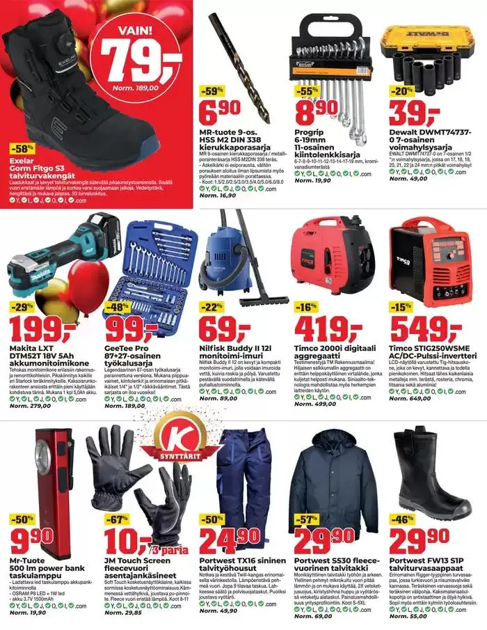 Huippudiilit ja alennukset voimassa alkaen 30. lokakuuta - 13. marraskuuta 2024 - Tarjouslehti sivu 8
